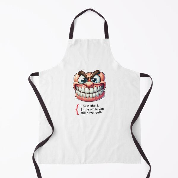 Item preview, False Teeth Smile. designed and sold by Andy-Many-Ideas.