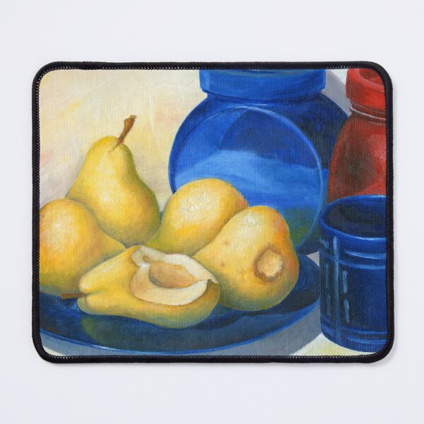 Item preview, Yellow pears, original oil painting from nature designed and sold by VioDeSign.