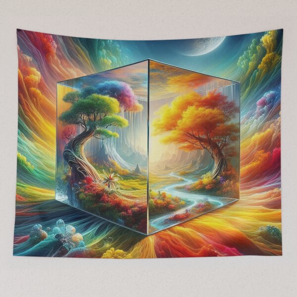 Item preview, Great waves of Trees designed and sold by KISHORE-BISHOI.