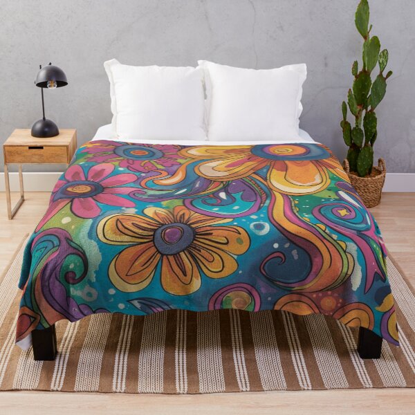 Item preview, Floral pattern. Colorful flowers. Hippie designed and sold by MagelliShop.