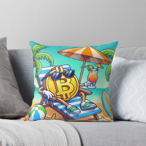 Item preview, Bitcoin BTC Crypto Lifestyle - Relaxing on a sunbed designed and sold by NoCompetition.