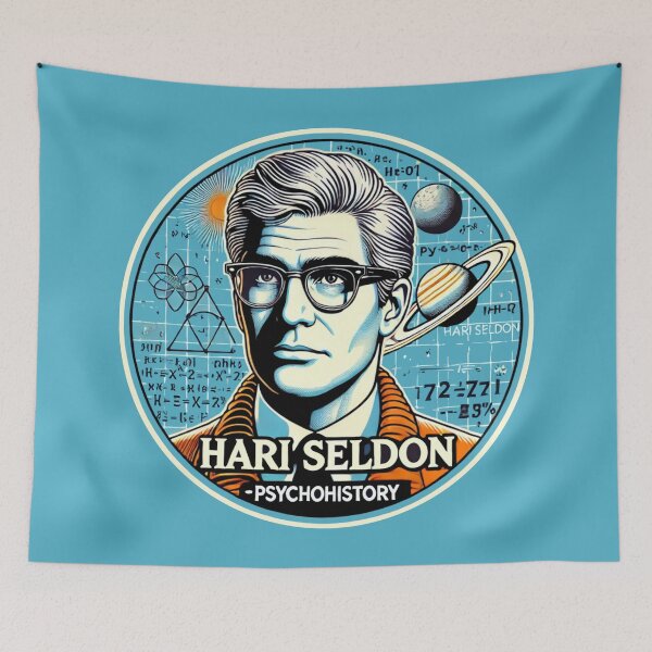 Item preview, Foundation - Hari Seldon Psychohistory designed and sold by Random-Reality.