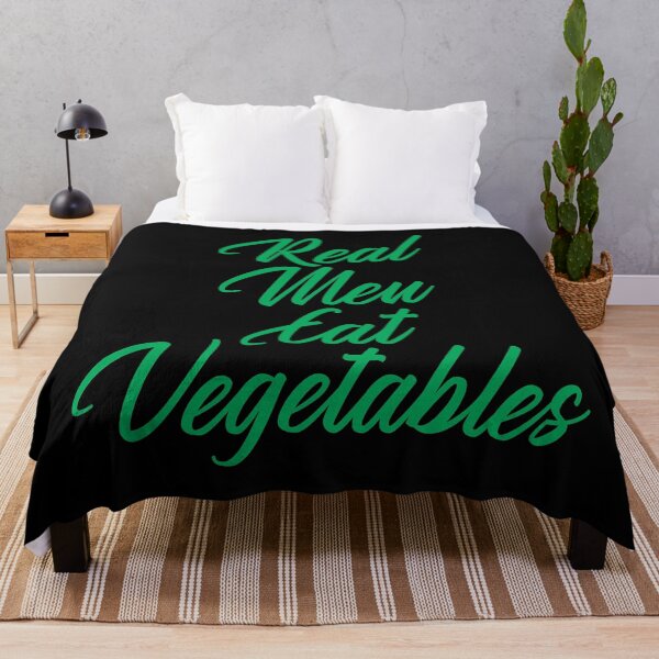 Item preview, Real Men Eat Vegetables 2 - Vegetarian designed and sold by Vector-Artist.
