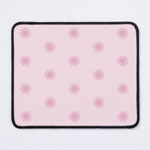 Item preview, Geometric Dusky Rose Lilac Sachet Suns On Pink Marshmallow designed and sold by Triplicate Limited.