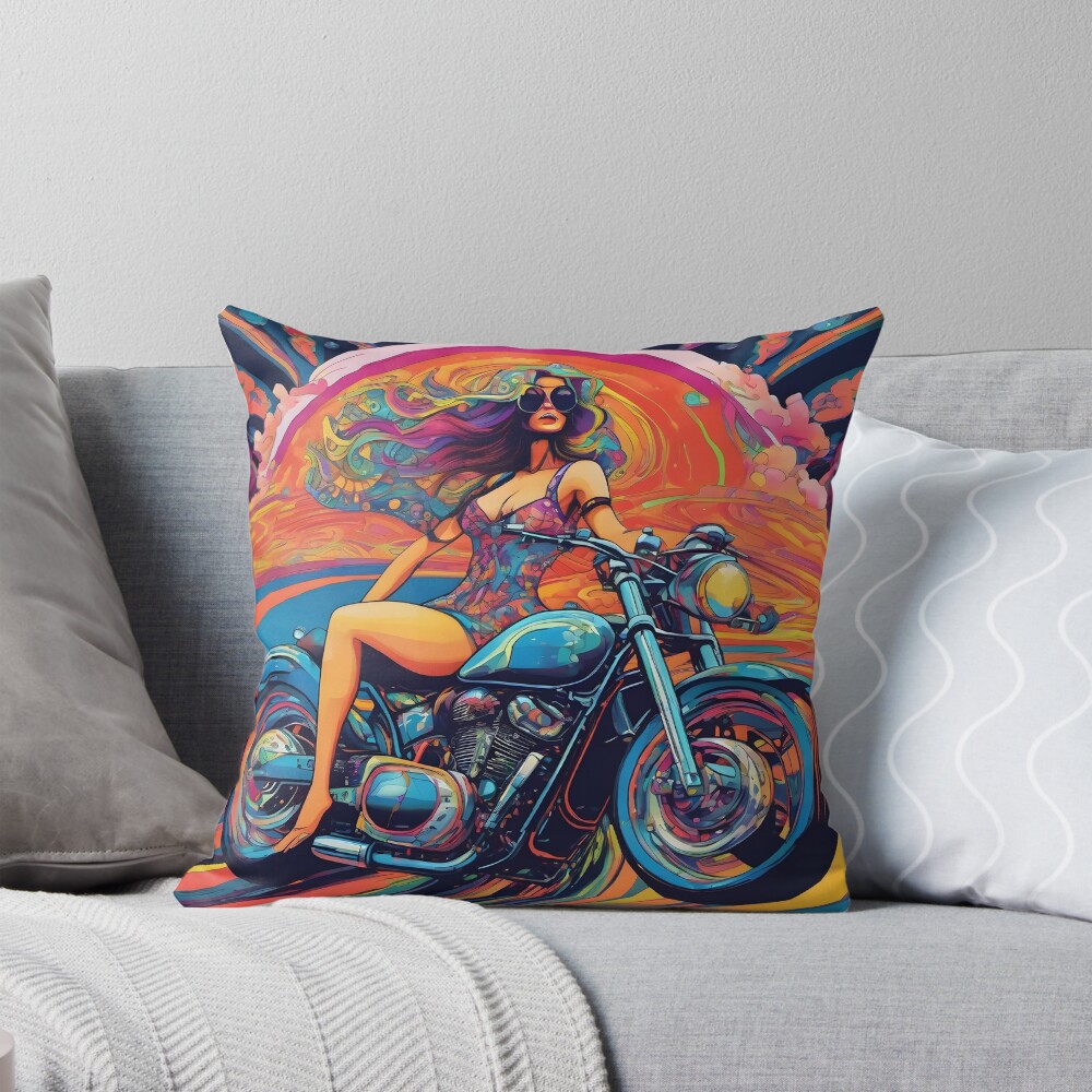 Item preview, Throw Pillow designed and sold by PSYStickersAUS.