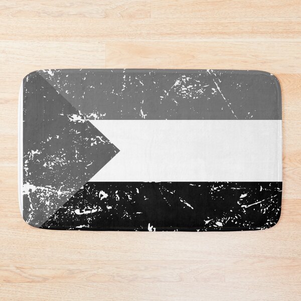 Item preview, Sudan Black and white flag vintage finish designed and sold by Starstacks.