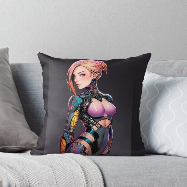 Aperçu de l'œuvre Cyborg Girl créée et vendue par ArtCraftLab.