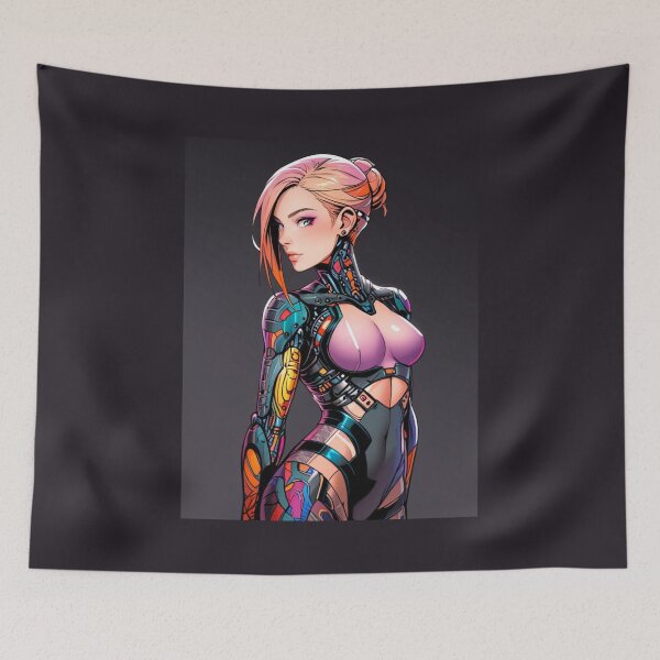 Item preview, Cyborg Girl designed and sold by ArtCraftLab.