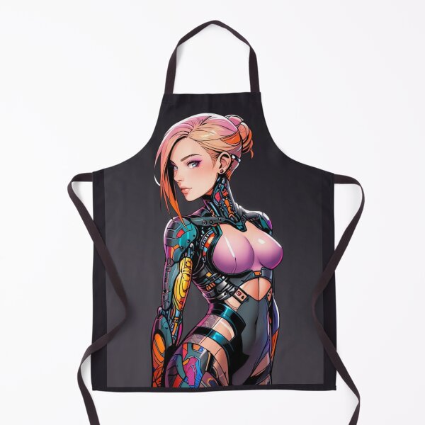 Aperçu de l'œuvre Cyborg Girl créée et vendue par ArtCraftLab.