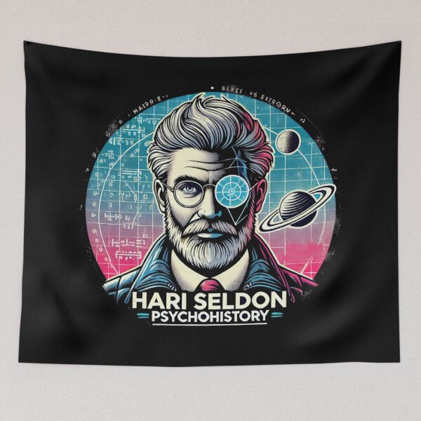 Item preview, Foundation - Hari Seldon Psychohistory designed and sold by Random-Reality.