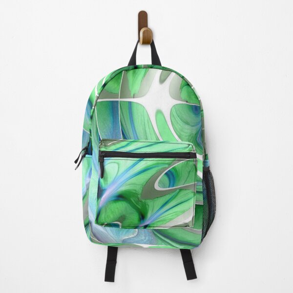 Item preview, Fantastic Fisheye Distorted Collage Blue and Turquoise designed and sold by taiche.