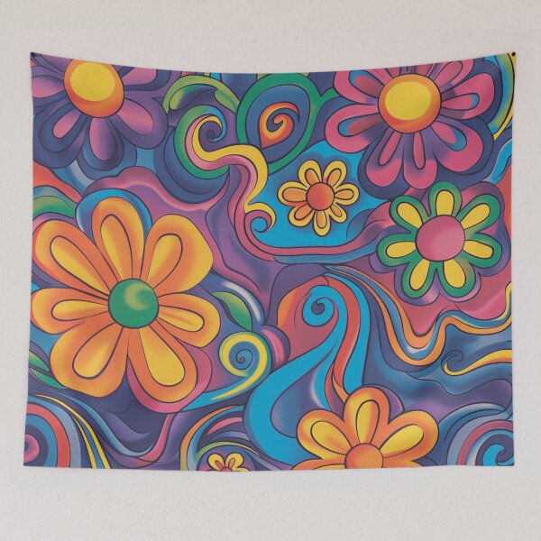 Item preview, Floral pattern. Colorful flowers. Hippie designed and sold by MagelliShop.
