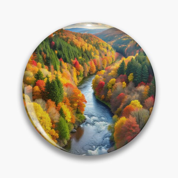 Item preview, Scenic Winding River  designed and sold by Itsheartshop.
