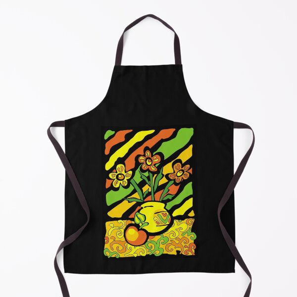 Item preview, Vivid vase with flowers, digital art, vector graphics designed and sold by VioDeSign.