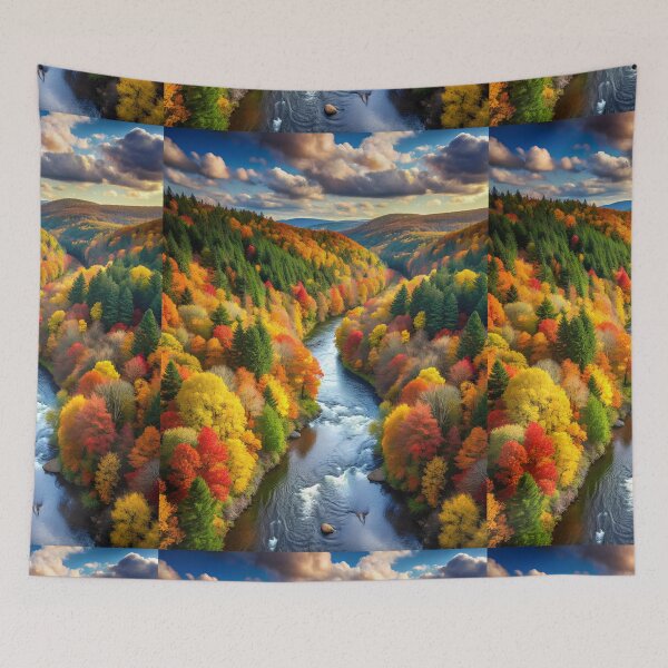 Item preview, Scenic Winding River  designed and sold by Itsheartshop.