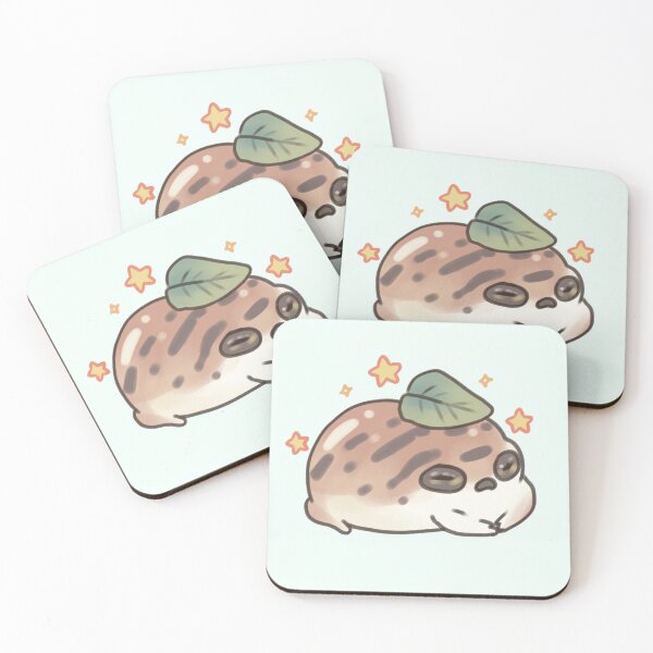 Item preview, Funny rainfrog with leaf hat designed and sold by Artofmayara.