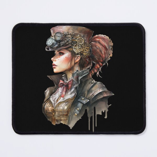 Item preview, Steampunk Woman designed and sold by Wild Blue Designs NZ.