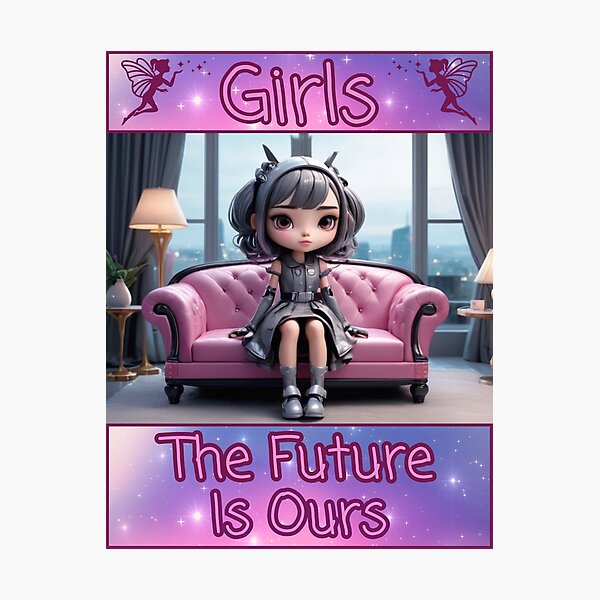 Item preview, "Empowered Gothic Girls: The Future is Ours" designed and sold by ruthoarabia.