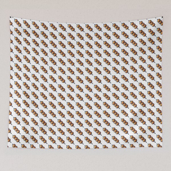 Item preview, Yakitori Grill Art | Asian Dango Food Design  designed and sold by NipponLifestyle.