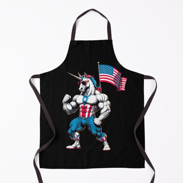 Artikelvorschau, Muscular Bodybuilder 4th Of July Independence Day entworfen und verkauft von LuminOrb.