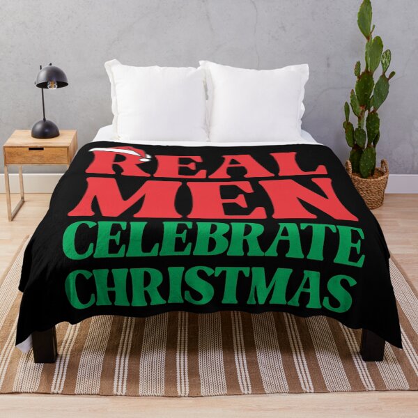 Item preview, Real Men Celebrate Christmas 2 - Xmas designed and sold by Vector-Artist.
