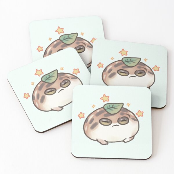 Item preview, Angry rainfrog with leaf hat designed and sold by Artofmayara.