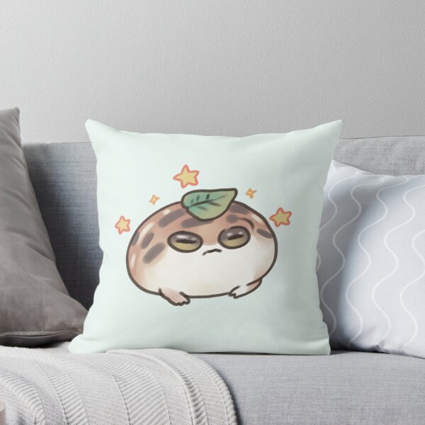 Item preview, Angry rainfrog with leaf hat designed and sold by Artofmayara.