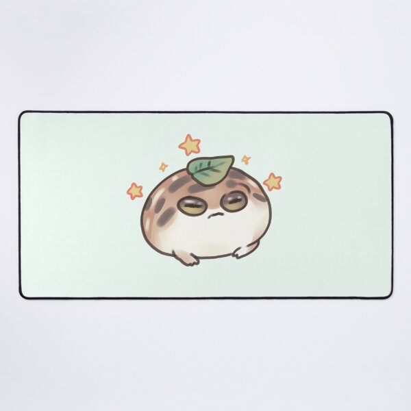 Item preview, Angry rainfrog with leaf hat designed and sold by Artofmayara.