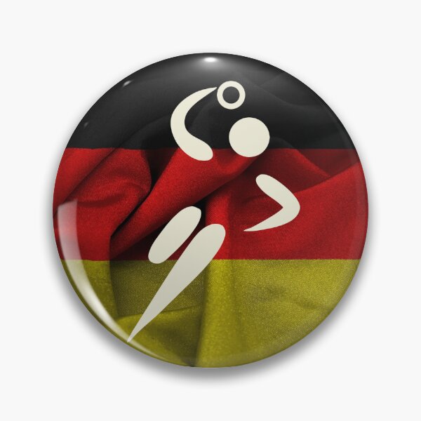 Item preview, European Team Handball Basic Sport Design Germany Flag Series designed and sold by Felipe G Studio.