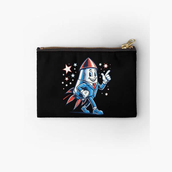 Item preview, Vintage Fireworks Mascot Independence Day designed and sold by LuminOrb.