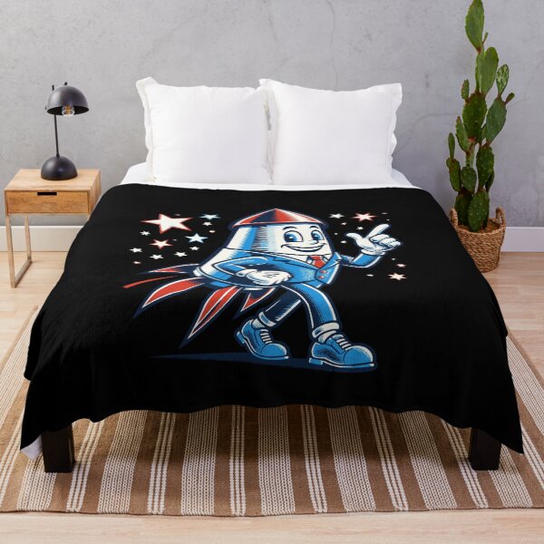 Item preview, Vintage Fireworks Mascot Independence Day designed and sold by LuminOrb.