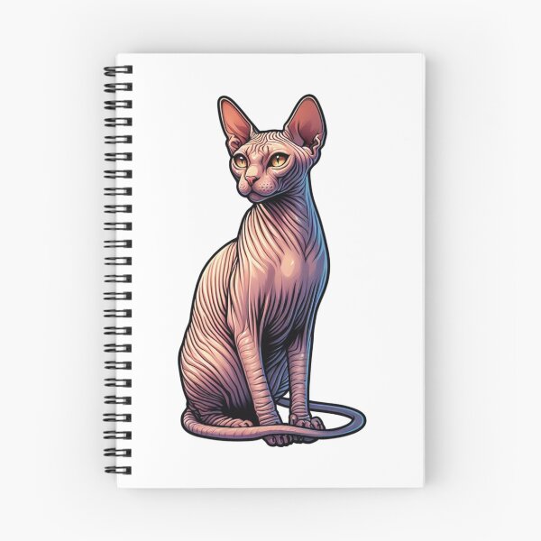 Item preview, Sphinx cat sticker 1 designed and sold by REDCATWWW.