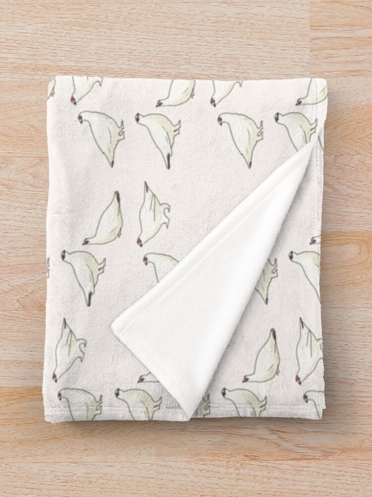 Thumbnail 3 of 6, Throw Blanket, Rock Ptarmigan pack designed and sold by Artofmayara.