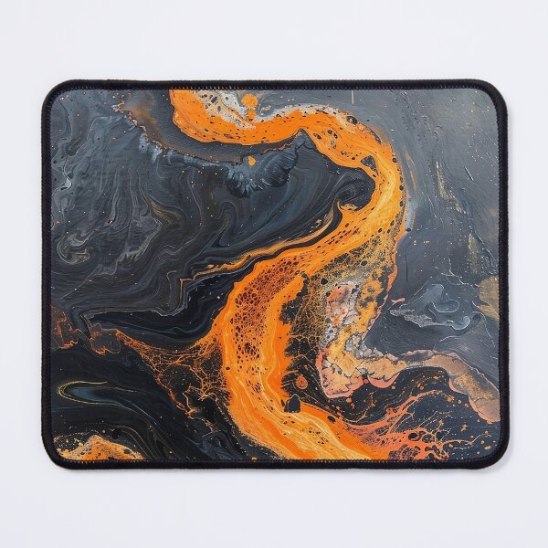 Item preview, Abstract Fiery River Art designed and sold by Guesso.
