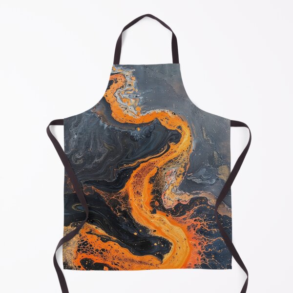 Item preview, Abstract Fiery River Art designed and sold by Guesso.