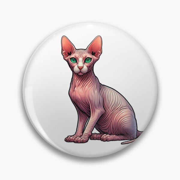 Artikelvorschau, Sphinx-Katze-Aufkleber 2 entworfen und verkauft von REDCATWWW.