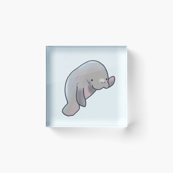Item preview, manatee illustration  designed and sold by Artofmayara.