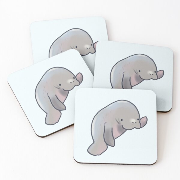 Item preview, manatee illustration  designed and sold by Artofmayara.