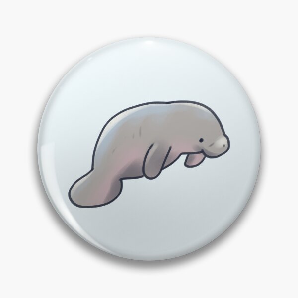 Item preview, Cute manatee illustration  designed and sold by Artofmayara.