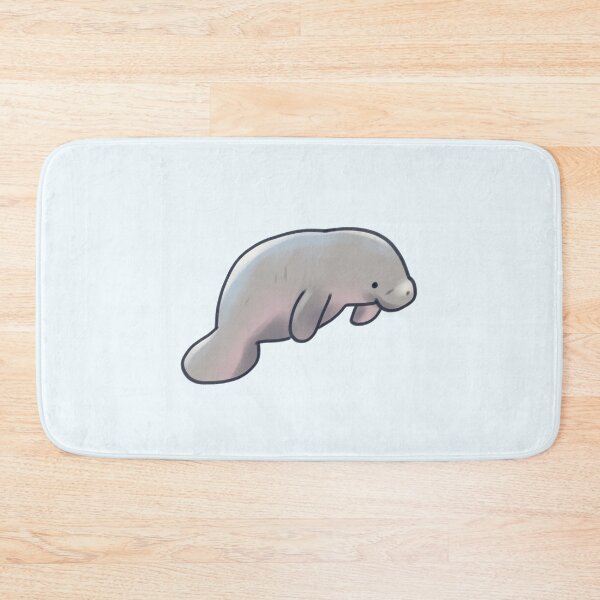 Item preview, Cute manatee illustration designed and sold by Artofmayara.