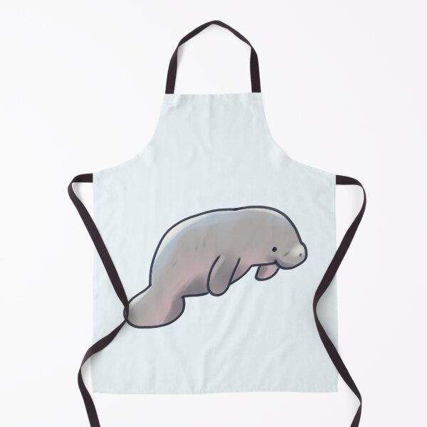 Item preview, Cute manatee illustration designed and sold by Artofmayara.