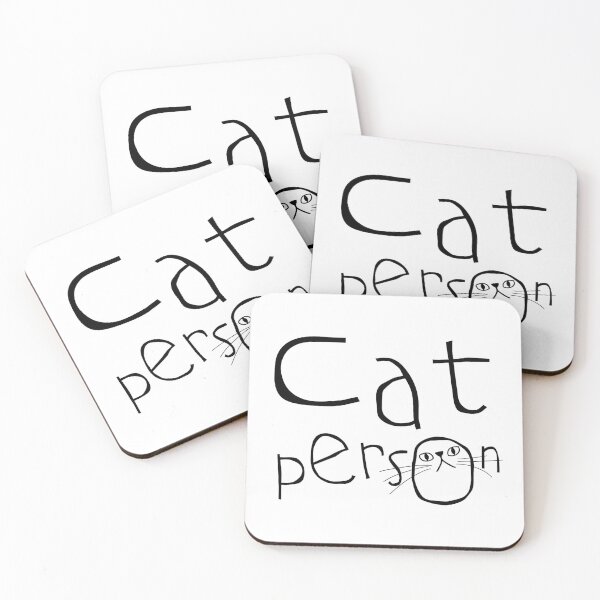 Item preview, Cat Person funny cute designed and sold by Dinahspace.
