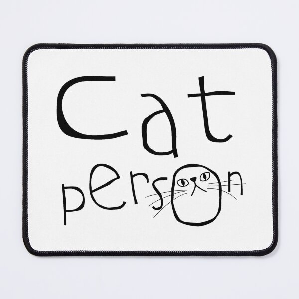 Item preview, Cat Person funny cute designed and sold by Dinahspace.