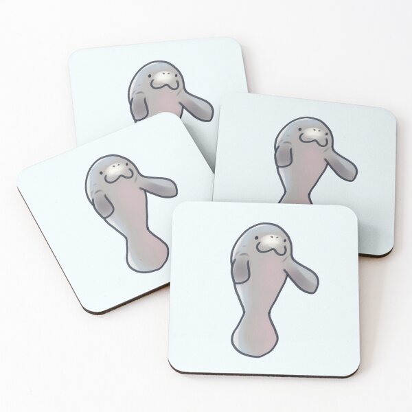 Item preview, Cute manatee art  designed and sold by Artofmayara.