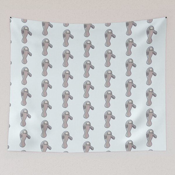 Item preview, Cute manatee art designed and sold by Artofmayara.