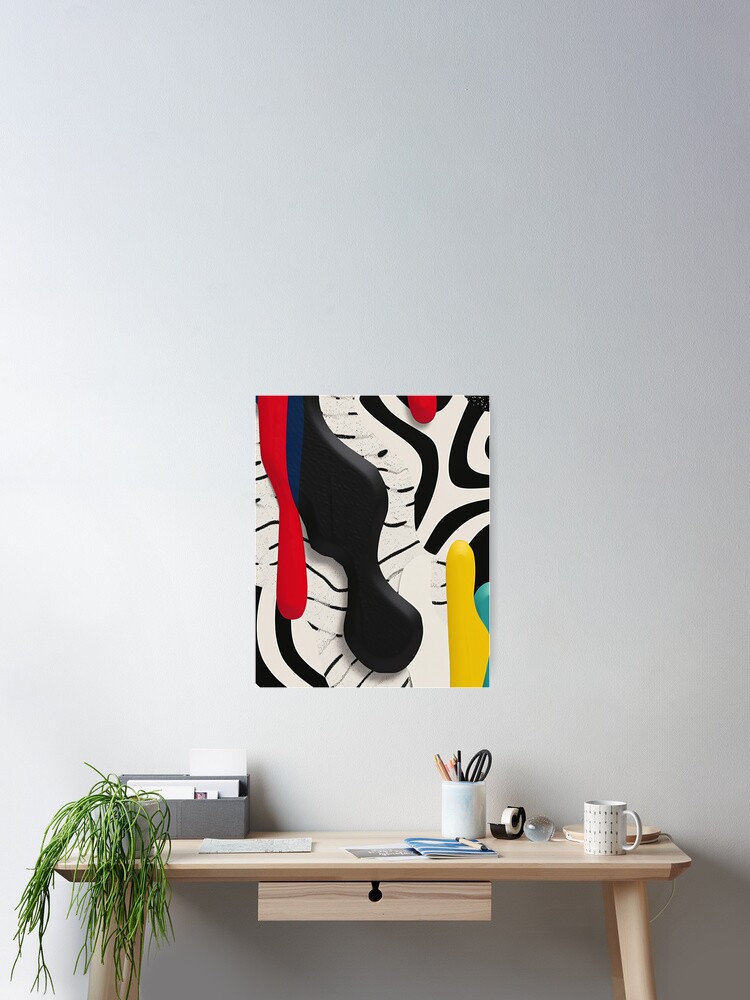 Thumbnail 2 of 3, Poster, Abstract Patterns designed and sold by visionaryvybes.