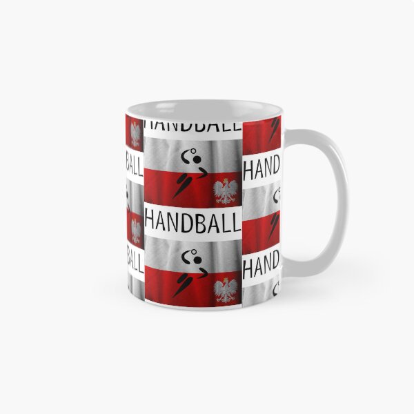 Item preview, European Team Handball Basic Sport Design Poland Flag Series designed and sold by Felipe G Studio.