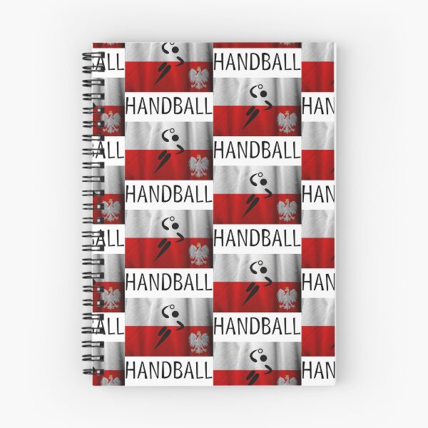 Item preview, European Team Handball Basic Sport Design Poland Flag Series designed and sold by Felipe G Studio.