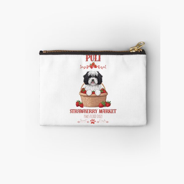 Item preview, Coquette Aesthetic Dog Strawberry market paws picked daily sweet and freesh fruits puli designed and sold by GoodyPaws.