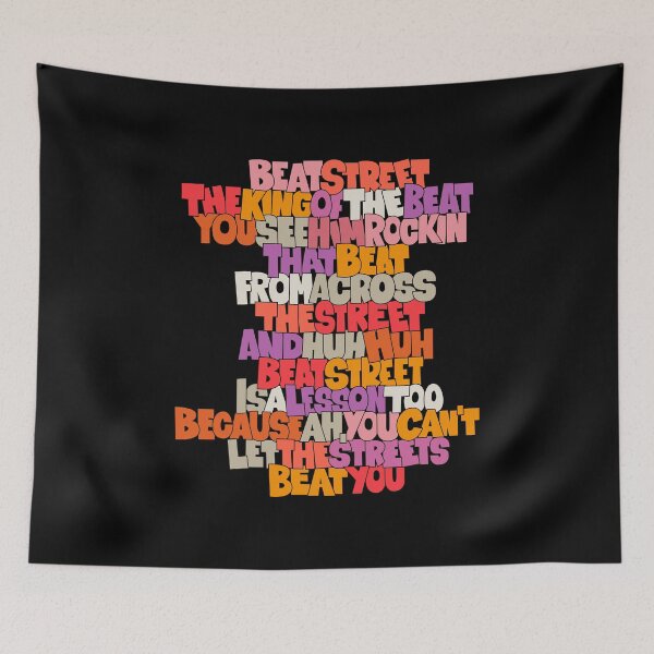 Item preview, Beat Street Breakdown Graffiti Design - Tribute to Grandmaster Melle Mel designed and sold by Boogosh.